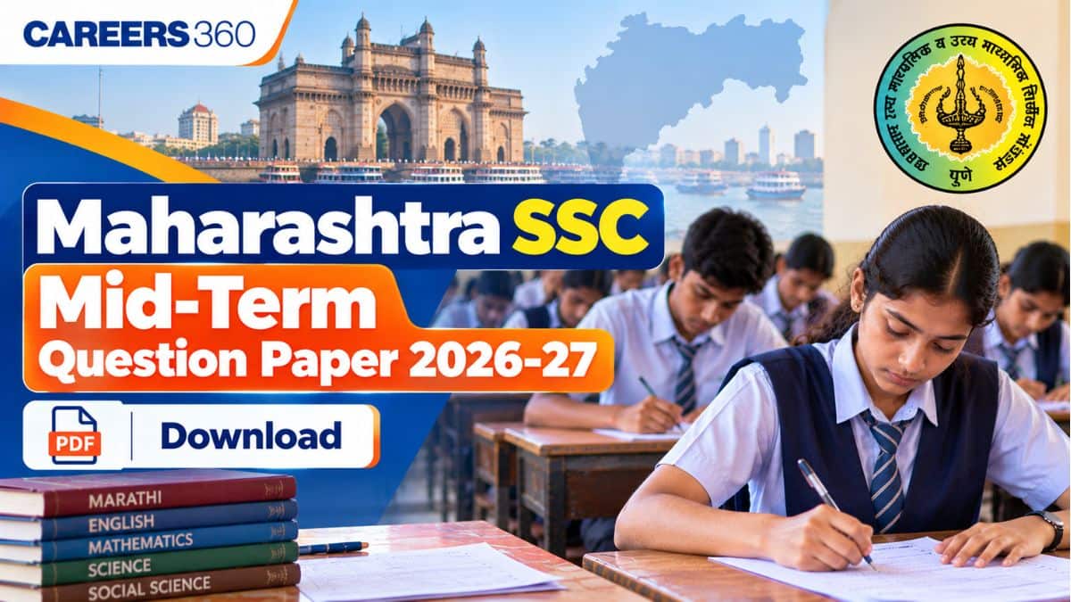 Maharashtra SSC 10th Mid-Term Question Paper 2026-27 PDF Download